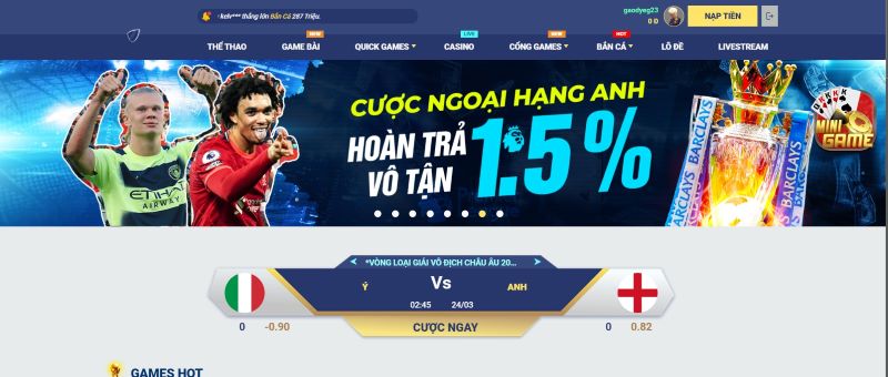 Dịch vụ gửi và rút tiền Iwin - Iwin