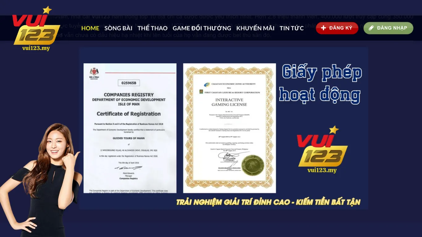Giao diện trang web của 789Club rất hấp dẫn - 789Club