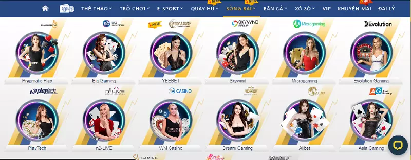 Các trò chơi được cung cấp bởi Shbet VIP - Shbet