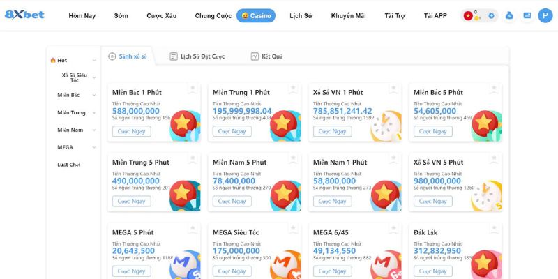 88Bet Online cung cấp nhiều sản phẩm giải trí hấp dẫn - 88Bet