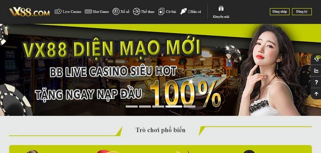 Một công ty game hàng đầu (AAA) cung cấp dịch vụ giao dịch nhanh chóng - Betvnd